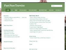 Tablet Screenshot of fastpasstraveler.com